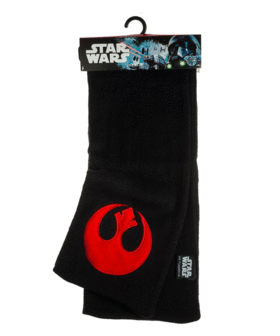 Star Wars - Black Scarf With White Galactic Empire Logo 2