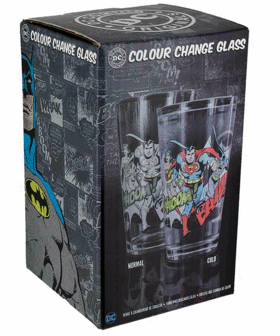 DC Comics Colour Change Glass 2
