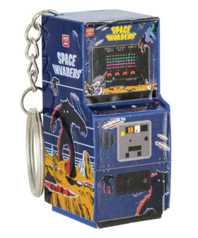 Space Invaders Arcade Keyring 2