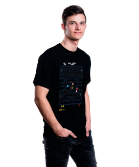 Pac-Man Maze T-shirt 2