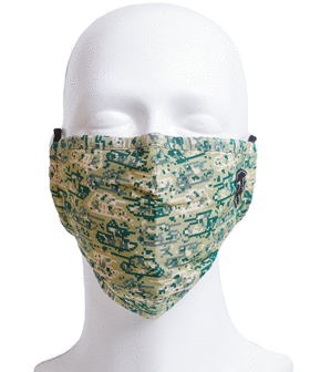 WoT AoP Camo Green Face Protective Mask 2