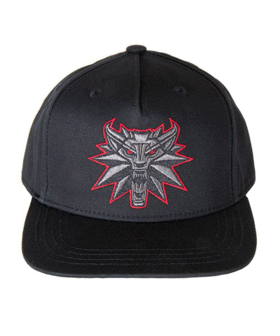 The Witcher 3 Black Wolf Snap Back Hat 2