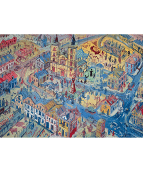 Puzzle Imagination Edward Dwurnik Radzymin 1000 elementów 2