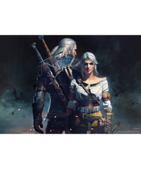Good Loot Puzzle The Witcher (Wiedźmin): Geralt & Ciri (1000 elementów) 2