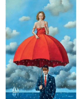 Puzzle Imagination: Rafał Olbiński Defence Against Banality / Obrona przed banałem (1000 elementów) 2