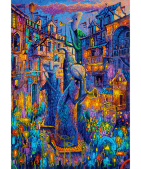 Puzzle Imagination: Roch Urbaniak Parada Olbrzymów / Parade of Giants Puzzles (1000 elementów) 2