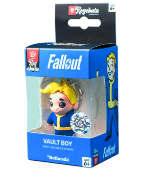 Fallout Vault Boy Good Loot 3D Keychain 2