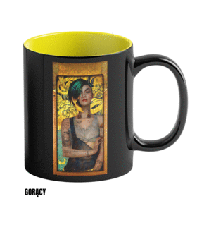 Cyberpunk 2077 Judy & Gustav Klimt Heat Reveal Mug Hot