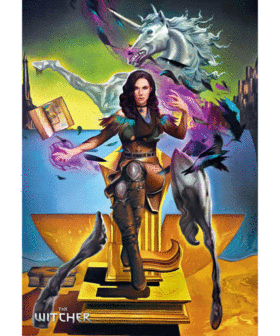 Good Loot Game Art Chronicles Puzzle: The Witcher Yennefer & Salvador Dali (1000 elementów) 2