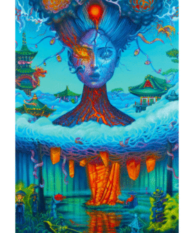 Good Loot Imagination Puzzle: Kamil Jakóbczak Fudżi / Fuji (1000 elementów) 2