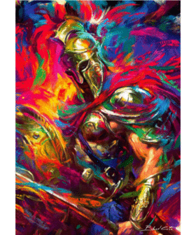Good Loot Imagination Puzzle: Blend Cota The Illyrian Warrior / Iliryjski Wojownik (1000 elementów) 2