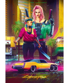 Good Loot Gaming Puzzle: Cyberpunk 2077 Kitsch Style (1000 elementów) 2