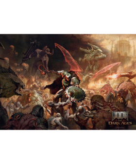 Good Loot Gaming Puzzle: Doom The Dark Ages Slayer's Rage (1000 elementów) 2