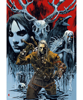 Comic Book Puzzle: The Witcher (Wiedźmin) House of Glass (1000 elementów) 2