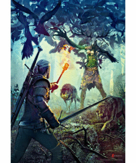 Gaming Puzzle: The Witcher (Wiedźmin) Leshen, 1000 elementów 2