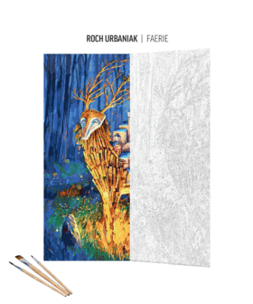 Imagination Painting by Numbers: Roch Urbaniak Faerie 2