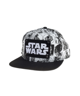 Star Wars - Comic Style Snapback with Metal Plate Logo 1