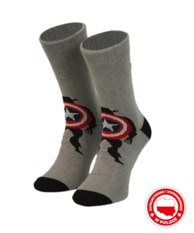 Marvel - Avengers Captain America Socks Duo Pack 1