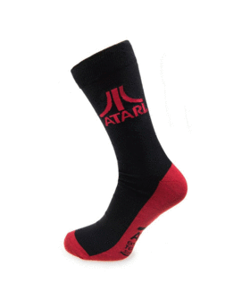 Atari Red Logo Socks 1