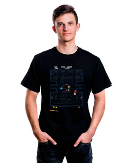 Pac-Man Maze T-shirt 1