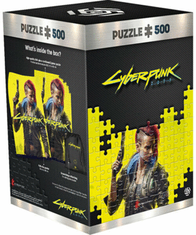 Cyberpunk 2077: Keyart Female V puzzles 500 1
