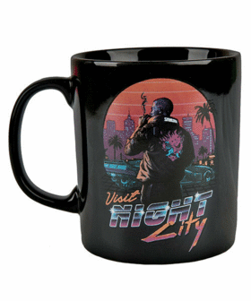 Cyberpunk 2077 Visit Night City Mug 1