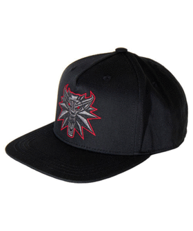 The Witcher 3 Black Wolf Snap Back Hat 1