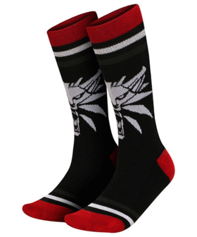 The Witcher 3 White Wolf Socks 1