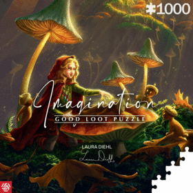 Puzzle Imagination Laura Diehl Żołędziowa wróżka 1000 elementów 1