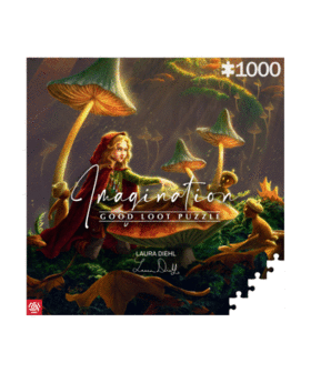 Puzzle Imagination Laura Diehl Żołędziowa wróżka 1000 elementów 1