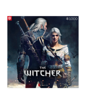 Good Loot Puzzle The Witcher (Wiedźmin): Geralt & Ciri (1000 elementów) 1