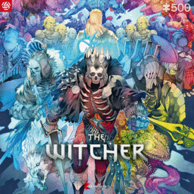 Good Loot Gaming Puzzle The Witcher (Wiedźmin): Monster Faction (500 elementów) 1