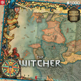 Gaming Puzzle: Wiedźmin: The Nothern Kingdoms puzzle 1000 1