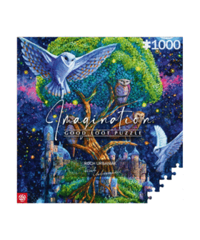 Puzzle Imagination Roch Urbaniak Wyspa Sów (1000 elementów) 1