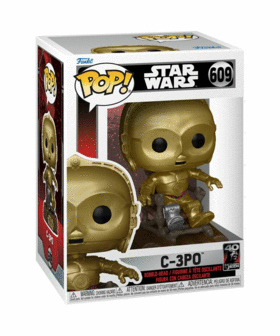 POP Star Wars: Return of the Jedi 40th Anniversary - C3P0 in chair 1