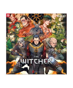Good Loot Gaming Puzzle: The Witcher (Wiedźmin) Nilfgaard (500 elementów) 1