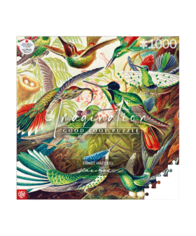 Puzzle Imagination Ernst Haeckel Hummingbirds / Kolibry (1000 elementów) 1