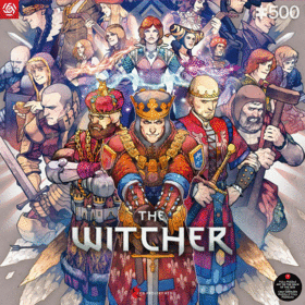 Good Loot Gaming Puzzle: The Witcher: Northern Realms (500 elementów) 1