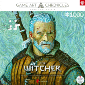 Good Loot Game Art Chronicles Puzzle: The Witcher Geralt & Vincent van Gogh (1000 elementów) 1