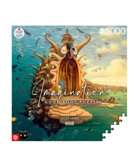 Good Loot Imagination Puzzle: Jacek Yerka Port / Harbor (1000 elementów) 1