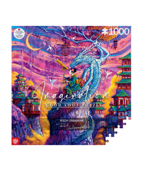 Good Loot Imagination Puzzle: Roch Urbaniak Sakura i Ryu / Sakura & Ryu (1000 elementów) 1