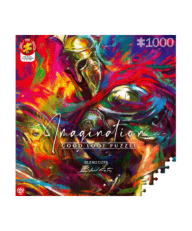 Good Loot Imagination Puzzle: Blend Cota The Illyrian Warrior / Iliryjski Wojownik (1000 elementów) 1