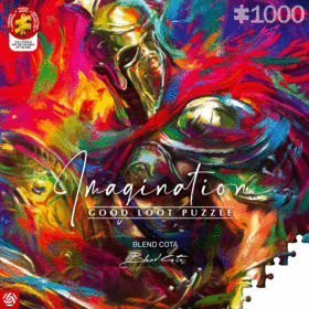 Good Loot Imagination Puzzle: Blend Cota The Illyrian Warrior / Iliryjski Wojownik (1000 elementów) 1