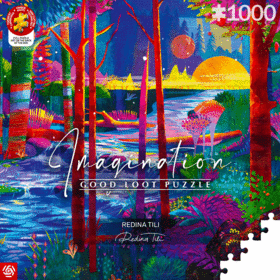 Good Loot Imagination Puzzle: Redina Tili Sleeping Giants / Śpiące Olbrzymy  (1000 elementów) 1