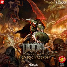 Good Loot Gaming Puzzle: Doom The Dark Ages Slayer's Rage (1000 elementów) 1