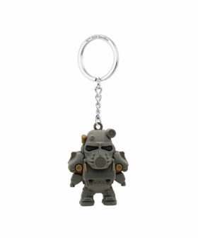 Fallout T-60 Good Loot 3D Keychain 1