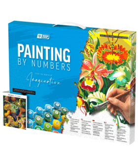 Imagination Painting by Numbers: Ernst Haeckel Stworzenia morskie 1